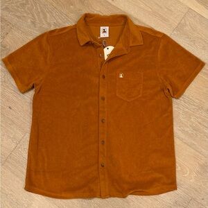 Dandy Del Mar - The Tropez Jacquard Shirt - Burnt Sienna